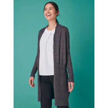 Ladies' Longline Open Cardigan