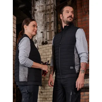 Ladies' Padded Hybrid Vest