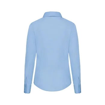 Ladies Poplin Shirt Long Sleeve