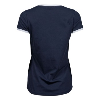 Ladies Ringer Tee 100%C