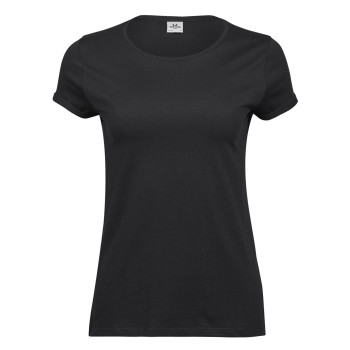 Ladies Roll-Up Tee 100%C