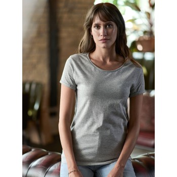 Ladies Roll-Up Tee 100%C
