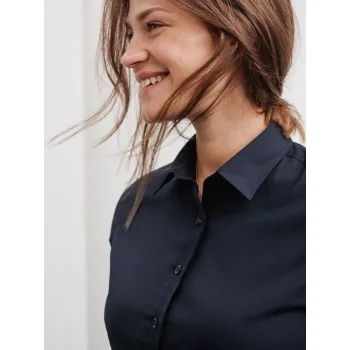 Ladies' Shirt Shortsleeve Poplin