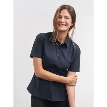Ladies' Shirt Shortsleeve Poplin