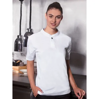 Ladies Short-Sleeve Work Shirt Performance