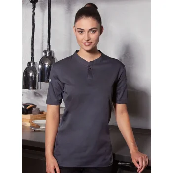 Ladies Short-Sleeve Work Shirt Performance