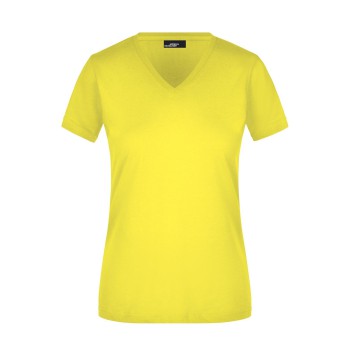 LADIES SLIM FIT V-T 100%C J&N