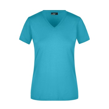 LADIES SLIM FIT V-T 100%C J&N
