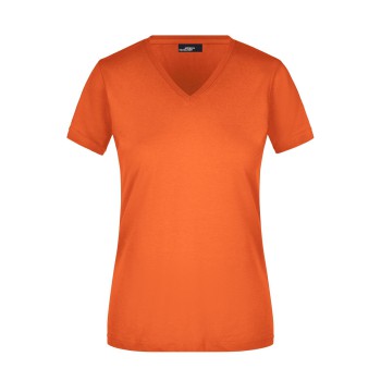 LADIES SLIM FIT V-T 100%C J&N