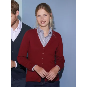 Ladies' V-Neck Cardigan