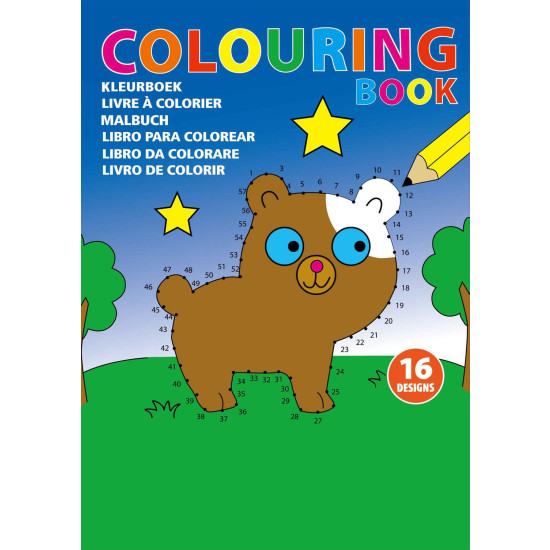 Libro da colorare per bambini Constanze