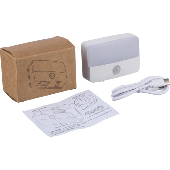 Luce ricaricabile con sensore in ABS Ari