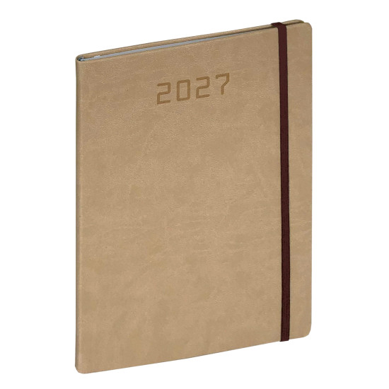MASTER Agenda settimanale 17x24 cm personalizzabile con copertina in vivella