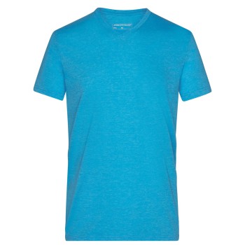 MEN HEATHER T-SHIRT 65%P 35%C
