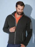 Men's Knitted Fleece Jacket