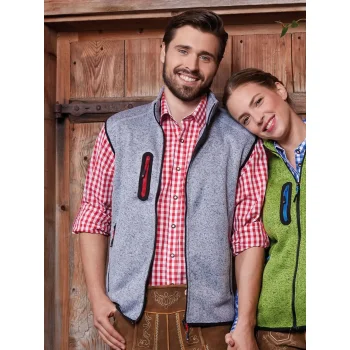 Men's Knitted Fleece Vest