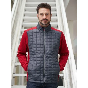 Men's Knitted Hybrid Jacket