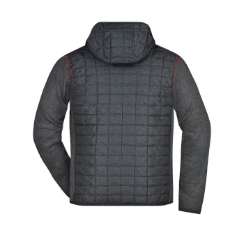 Men's Knitted Hybrid Jacket