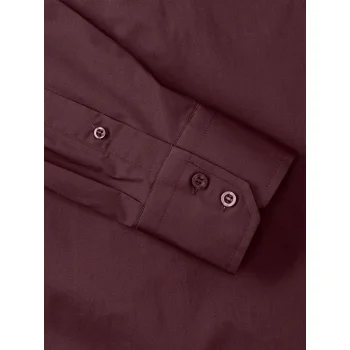 Men's Long Sleeve Easy Care Fitted Shirt