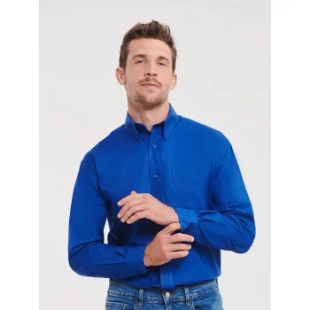Men's Long Sleeve Easy Care Oxford Shirt