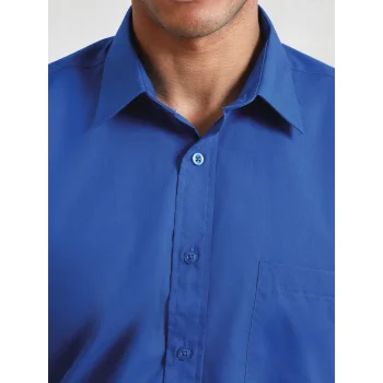 Men's Long Sleeve Poplin Shirt