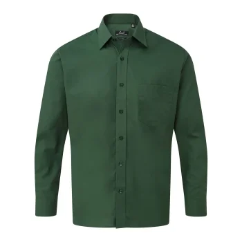Men's Long Sleeve Poplin Shirt