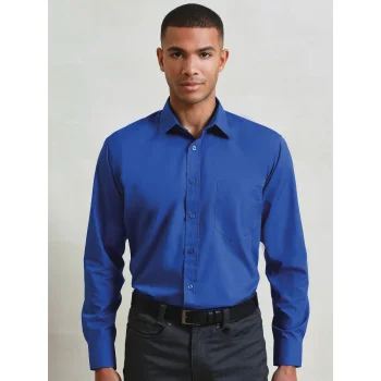 Men's Long Sleeve Poplin Shirt