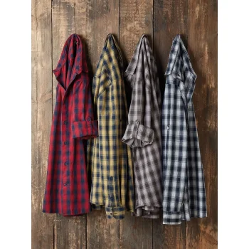 Men's LSL 'Mulligan' Check Cotton Bar Shirt