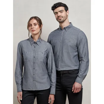 Men's Organic Chambray Fairtrade Shirt