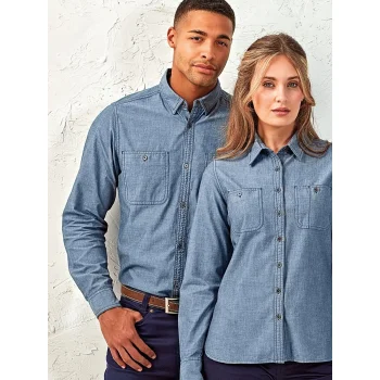 Men's Organic Chambray Fairtrade Shirt