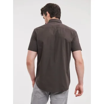 Men's Short Sleeve Easy Care Fitted Shirt