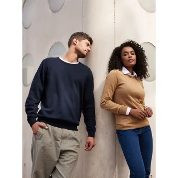 Mens' Round-Neck Pullover