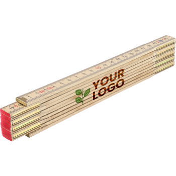 Metro pieghevole in legno di betulla Ezio