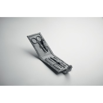 NAILKIT FELT - Set manicure 6 pezzi in feltro