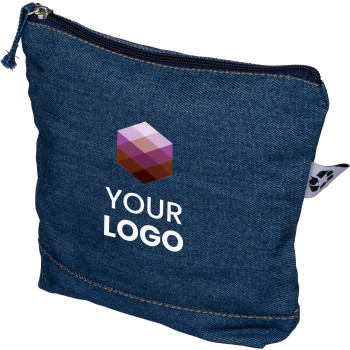 Necessaire in denim riciclato Orin