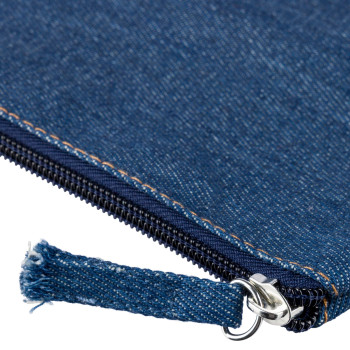 Necessaire in denim riciclato Orin