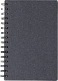Notebook wire-o con copertina rigida in cartone riciclato Caleb