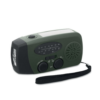 ONDA - Radio portatile con torcia LED