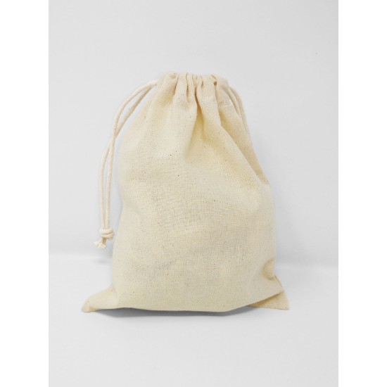 ORG. POUCH BAG 100%C.ORG 15x20