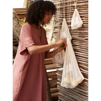 Organic Cotton Mesh Sacks