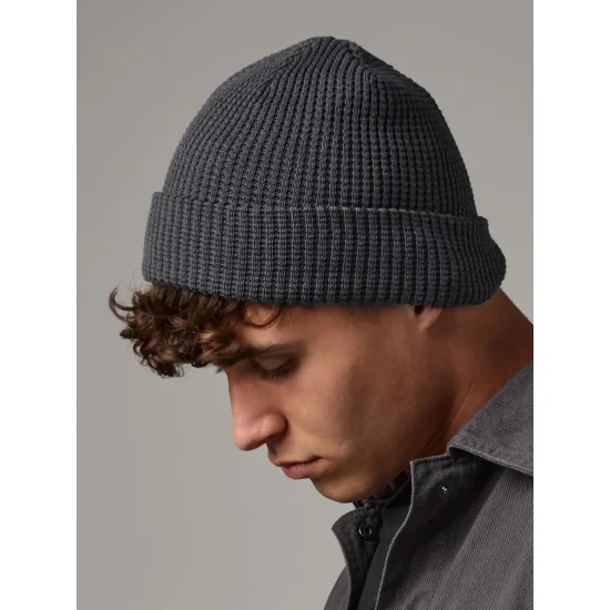 Organic Cotton Waffle Beanie