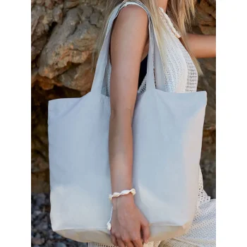 Organic Natural Dyed Maxi Bag For Life