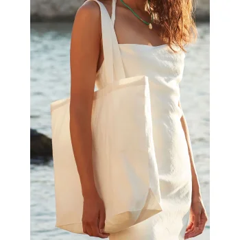 Organic Natural Dyed Maxi Bag For Life