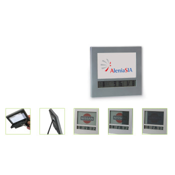 Orologio multifunzionale LCD con display intercambiabile
