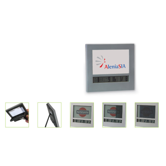Orologio multifunzionale LCD con display intercambiabile