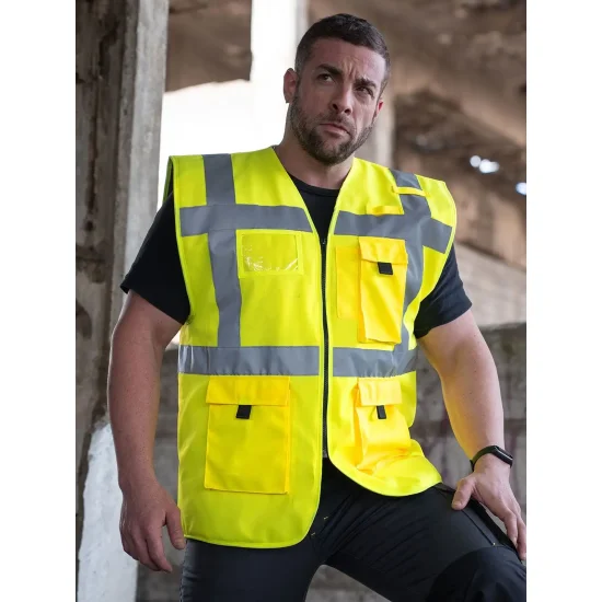 Padded Comf . Exec. Safety Vest "Wismar"