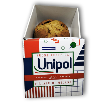 PANETTONE CON BOX PERSONALIZZATO