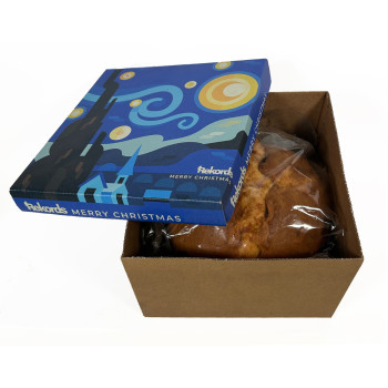 PANETTONE CON BOX PERSONALIZZATO