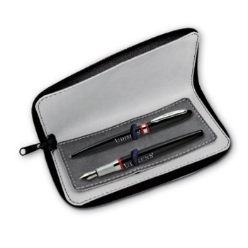 Parure penna sfera e stilografica