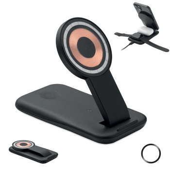 PENDOLESS - Caricatore wireless 3 in 1 da 1